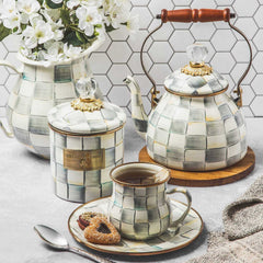 STERLING Grey Tones Enamel Tea Kettle 1,89L