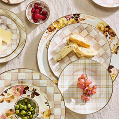 Wild Rose Enamel Serving Platter