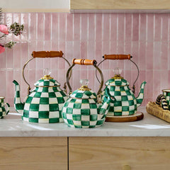 Emerald Check 2.84L Tea Kettle