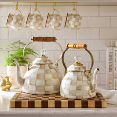 Mocha Check 1.89L Tea Kettle