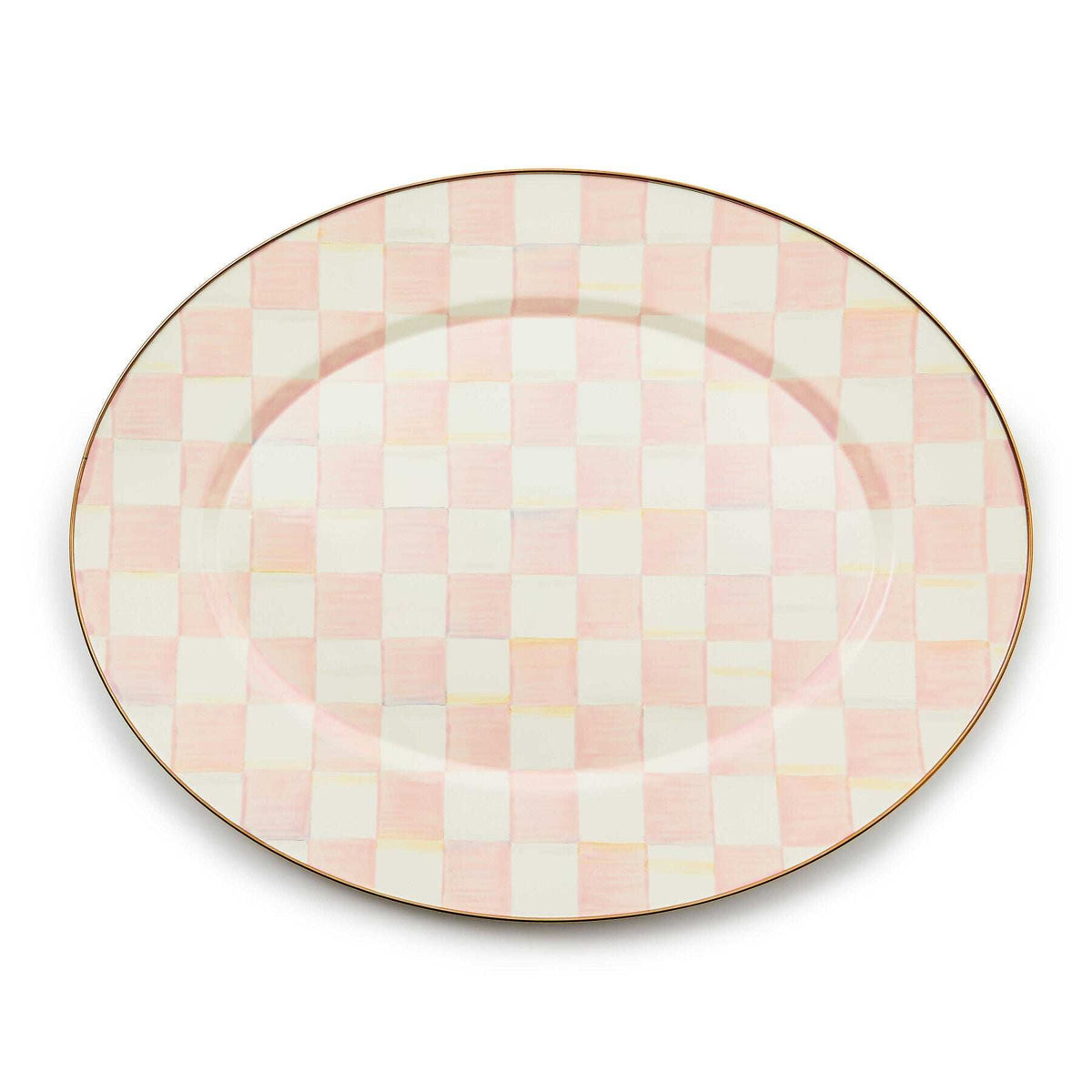 Rosy Check Large Oval Platter