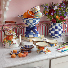Royal Check Enamel Pitcher (2.84 liters)