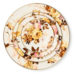 Wild Rose Enamel Serving Platter