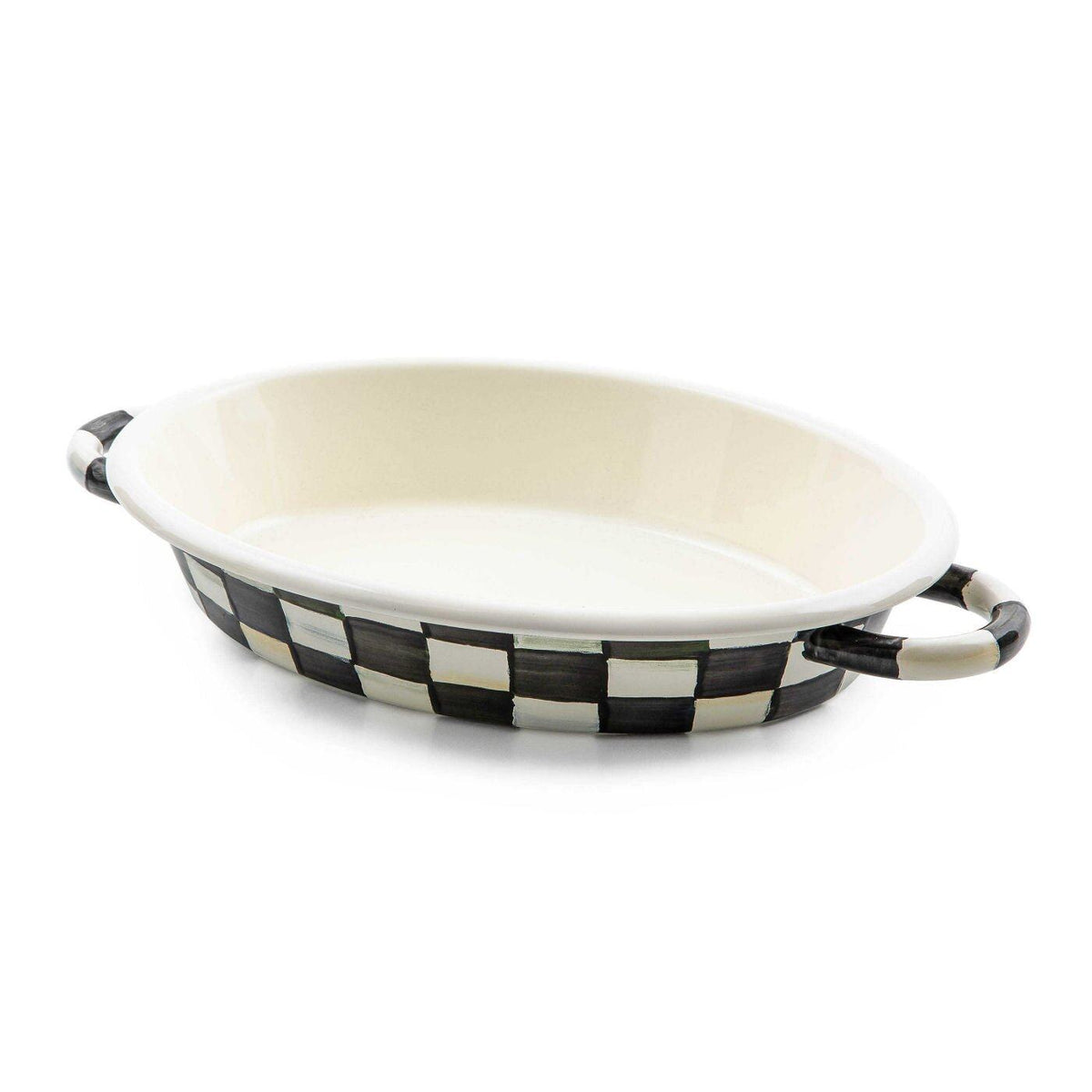 Courtly Check Medium Oval Gratin Dish