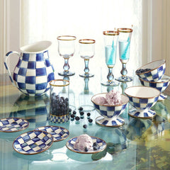 Royal Check Ice Cream Dish