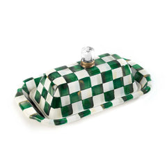 Emerald Check Butter Box