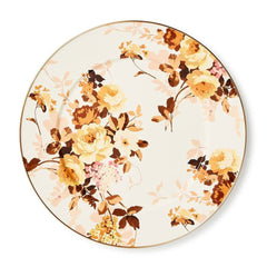 Wild Rose Enamel Serving Platter
