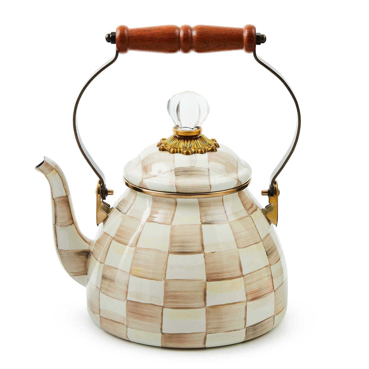 Mocha Check 1.89L Tea Kettle