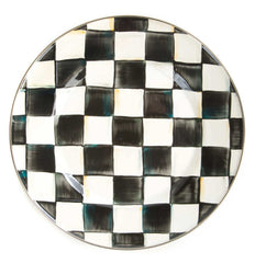 Luxury Dining - Courtly Check Enamel Dinner Plate